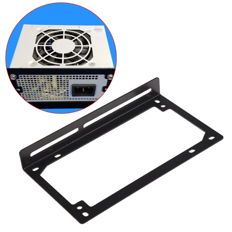 Desktop Computer Chassis Power Supply Conversion Bracket - SFX Fixed Frame Bezel with 8 Screws Description Image.This Product Can Be Found With The Tag Names Computer Cables Connecting, Computer Peripherals, Desktop computer chassis, PC Hardware Cables Adapters