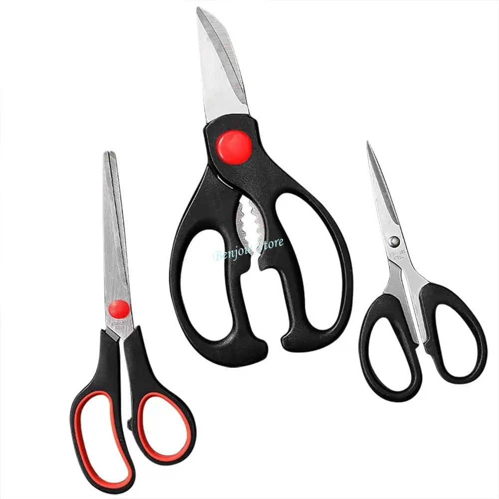 Kitchen Scissors 3pcs Set Multipurpose Kitchen Scissors with Sharp