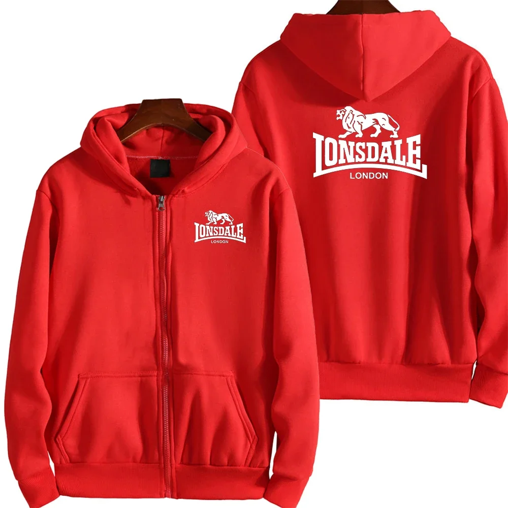 20225 Spring and Autumn New Print High Quality Fleece Fashion Men's Diagonal Zipper Hoodie Casual Track and Field Men's Hoodie T 5