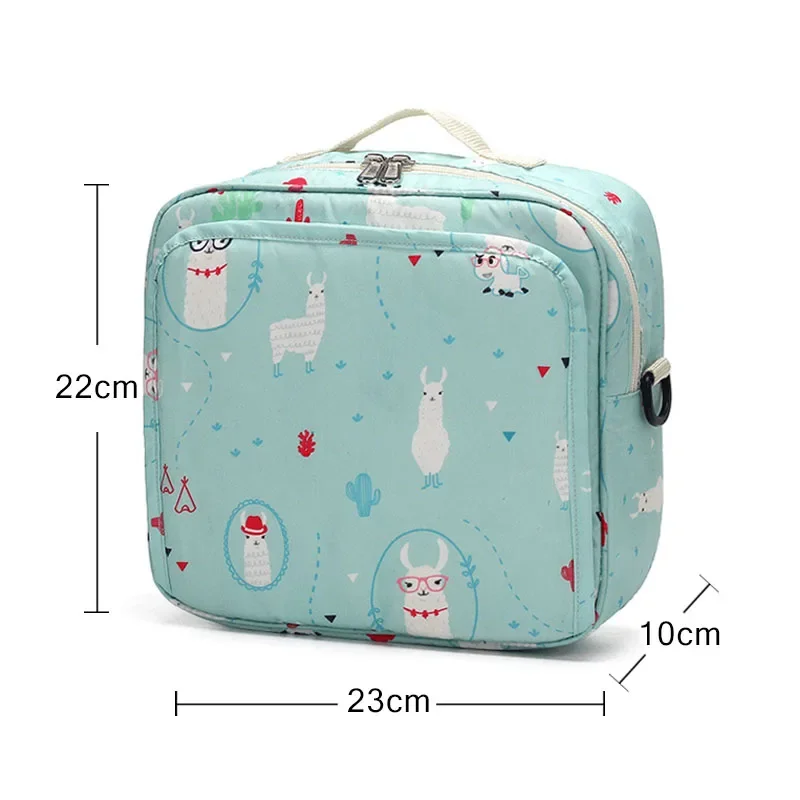 Maternity Bag Baby Diaper Bags for Disposable Reusable Fashion Prints Wet Diaper Bag Double Handle Wetbags Backpack Diaper Bag 3