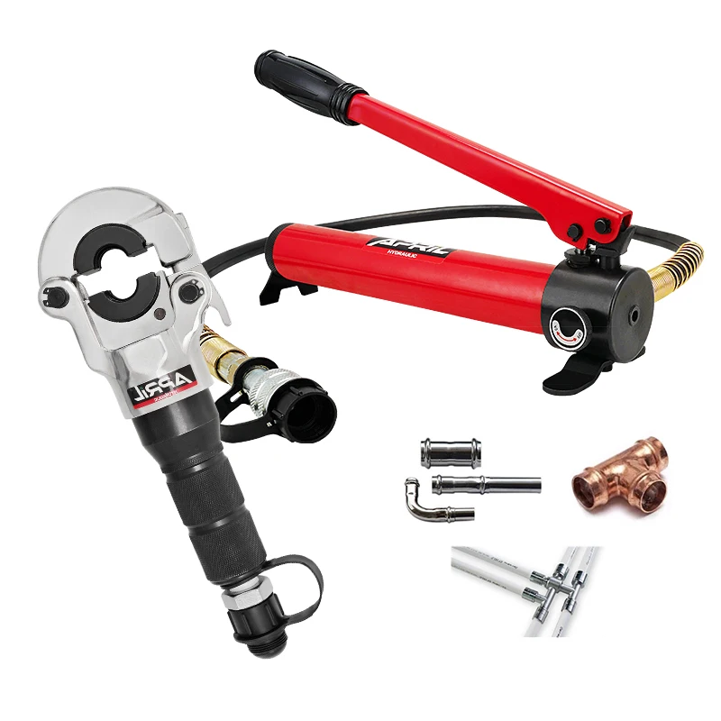 

Hydraulic Pex Pipe Aluminum Plastic Tube Crimping Tool CW-1632 Floor Heating Pipe Plumbing Pressure Pipe Clamp