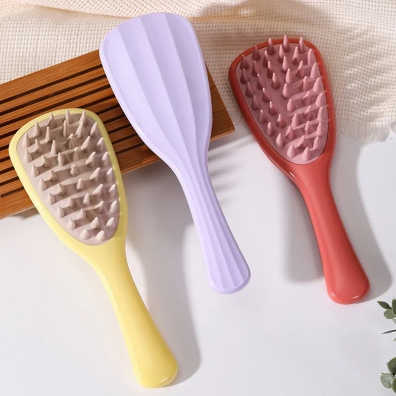 

Hair Scalp Massager Shampoo Brush Shower Hair Brush with Long Handle for Scalp Scrub, Head Massage Hair Growth Comb