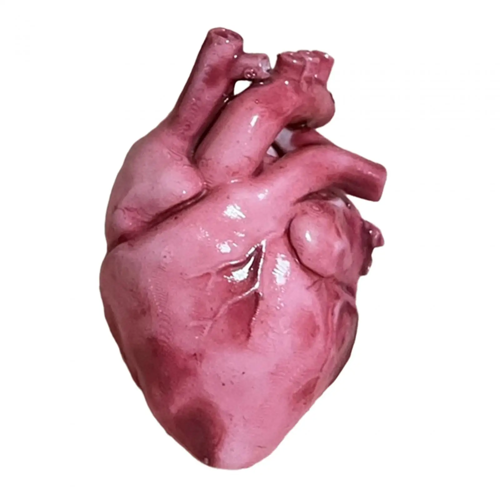 

1/18 Scale Resin Heart Model Photo Prop Scene Decor Pretend Play Miniature