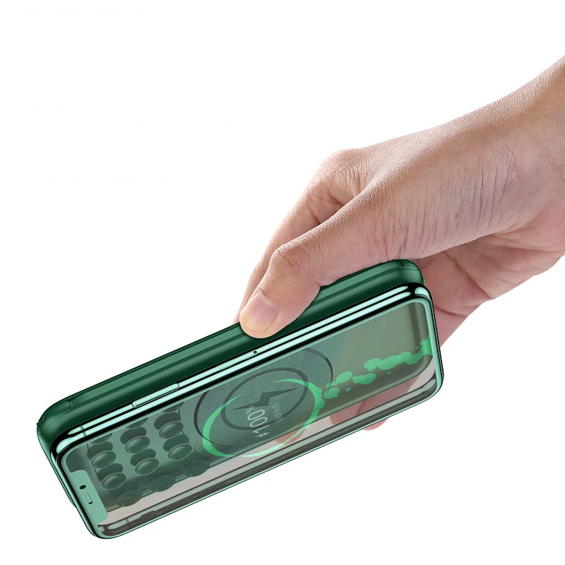 Magnetic Qi Wireless Charger Power Bank 10000mAh Portable Induction Charger for iPhone 13 Samsung Xiaomi Powerbank Spare Battery