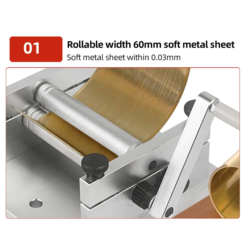 DIY Manual Plate Rolling Machine Soft Metal Tube Bending Machine Household Round Roller Tube Bending Processing Tools tube bender,manual bending machine