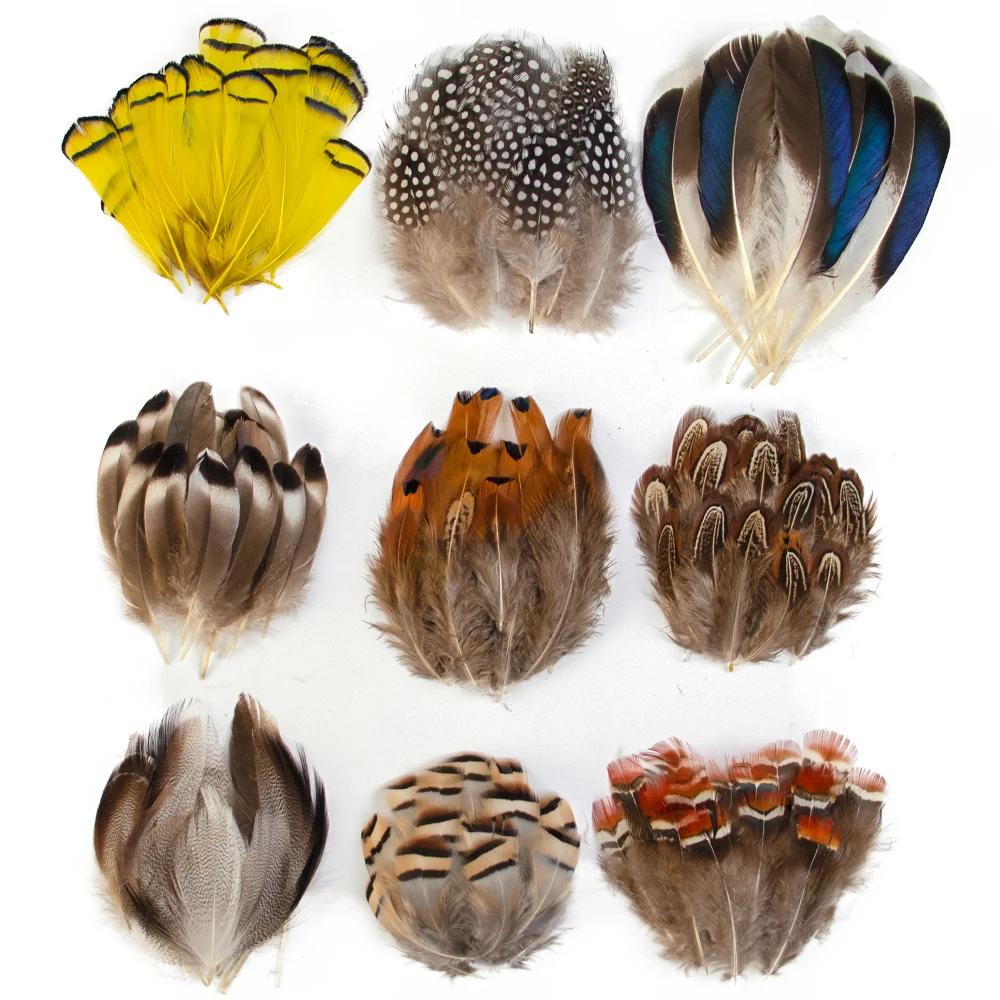 Natural Peacock Pheasant Chicken Feathers Bulk 3-15cm for DIY Craft Jewelry Earring Wedding Dream catcher Plumes Decor
