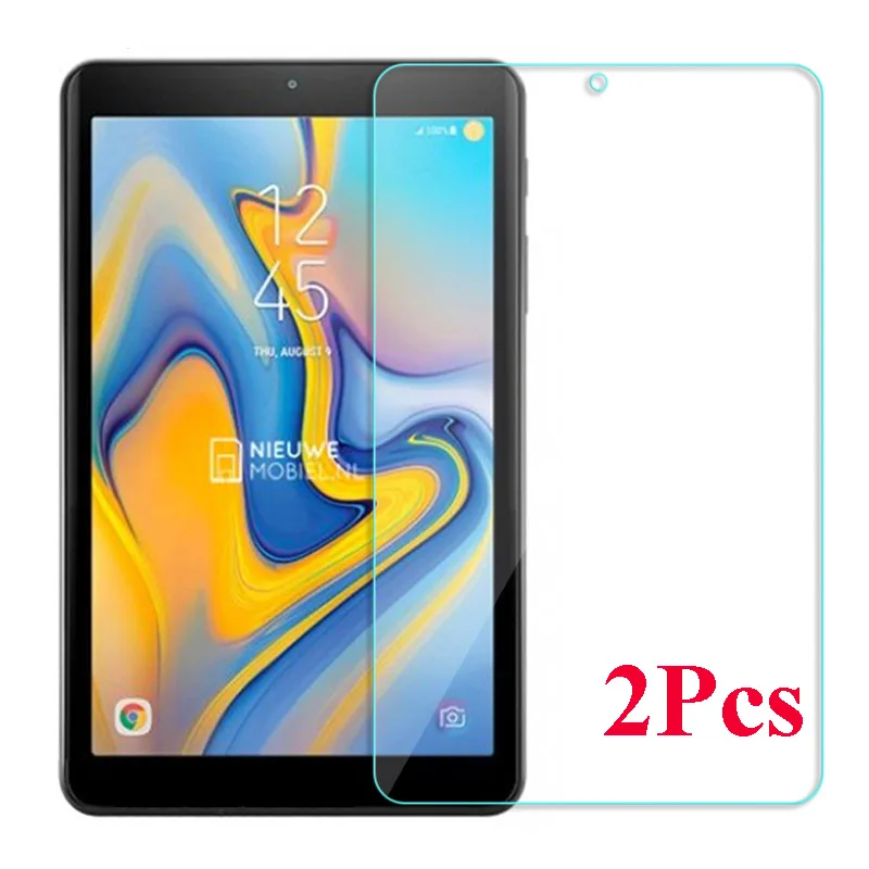 2 шт. защитная пленка для экрана из закаленного стекла Samsung Galaxy Tab A 8 0 2018 дюйма |