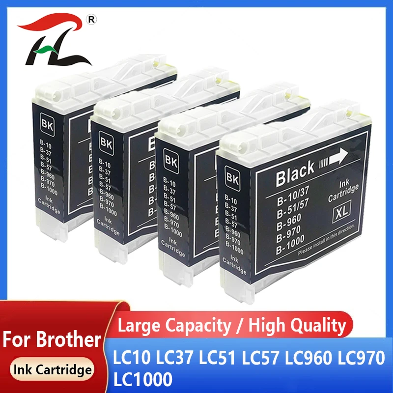 

LC10 LC37 LC51 LC57 LC960 LC970 LC1000 Compatible Ink Cartridge For Brother DCP-130C DCP-135C MFC-235C MFC-240C printer
