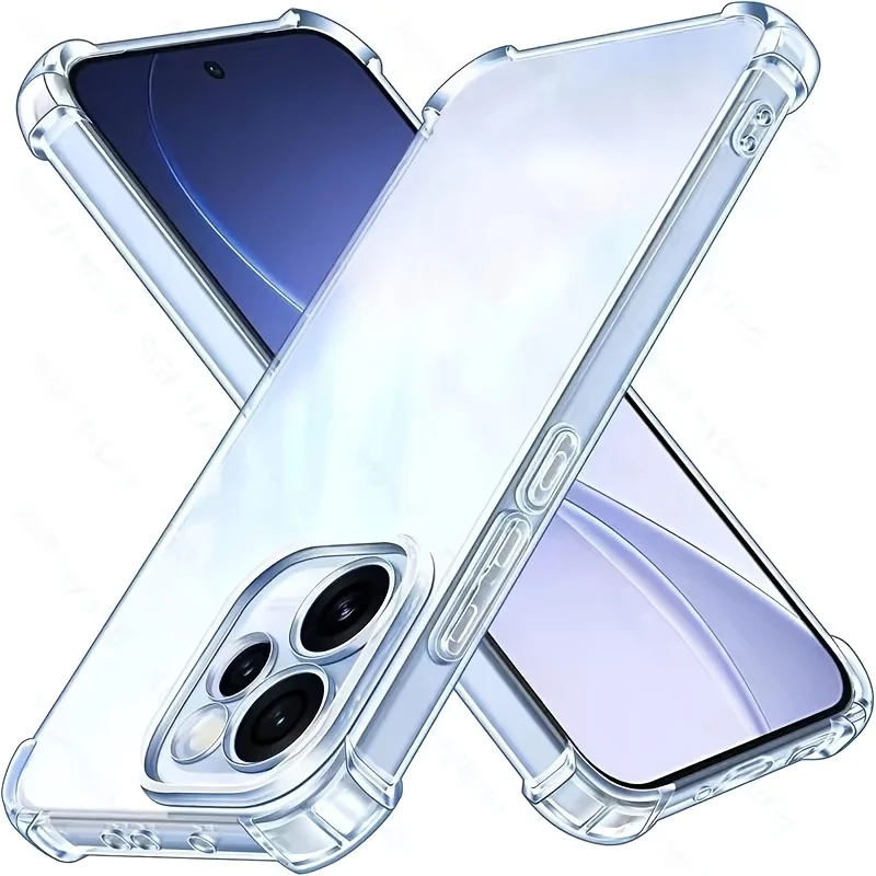 Transparent Soft Silicone Back Cover Case