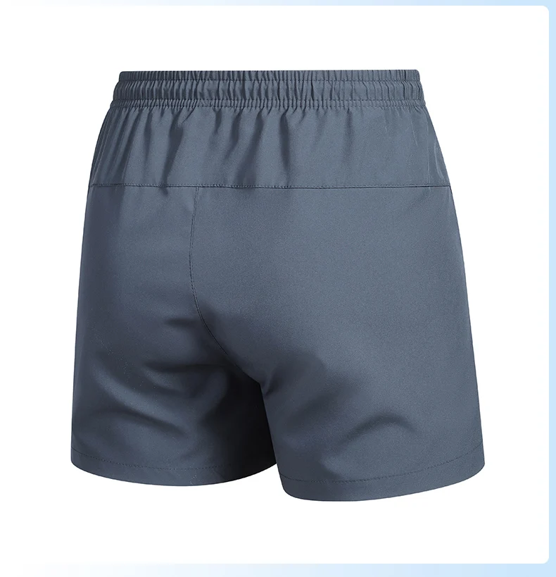 2023 neue Sommer männer Strand Shorts Strand Neue Modelle Einfarbig Mode Freizeit Bequeme Elastische Taille Doppel Taschen Cool – Detail 7