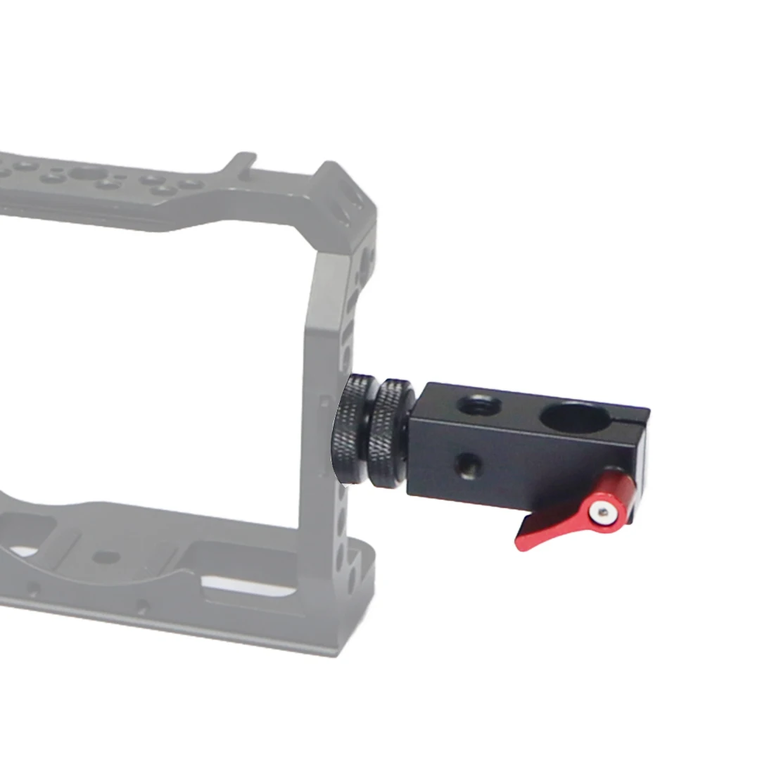 Rail rod clamp Single Rod Clamp 15mm Rail Connector Adapter with 1/4