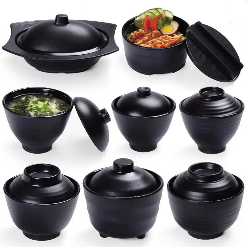 HomeFruitSoupBowlWithLidJapaneseStyleCoverSmallSoupBowlMiso