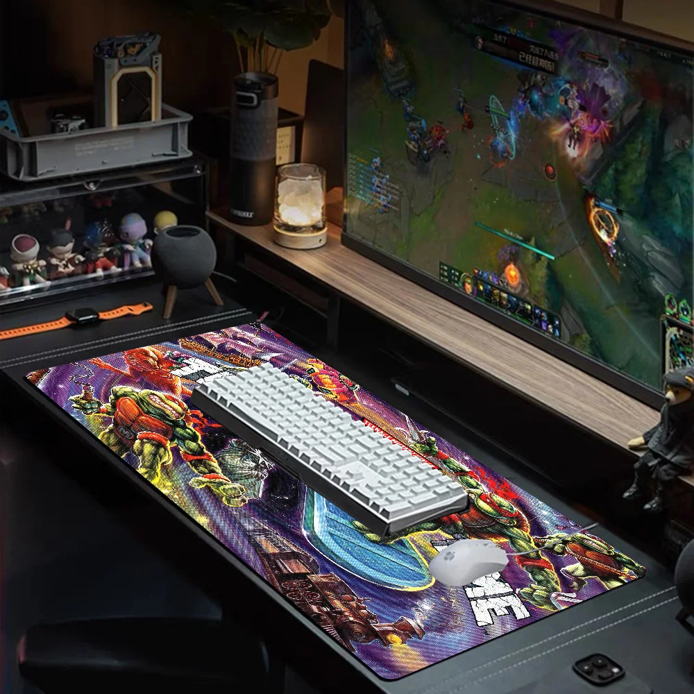 Cartoon N-Ninja T-Turtles My Favorite Large Sizes DIY Custom Mouse Pad Mat Size For Game Keyboard Pad 3