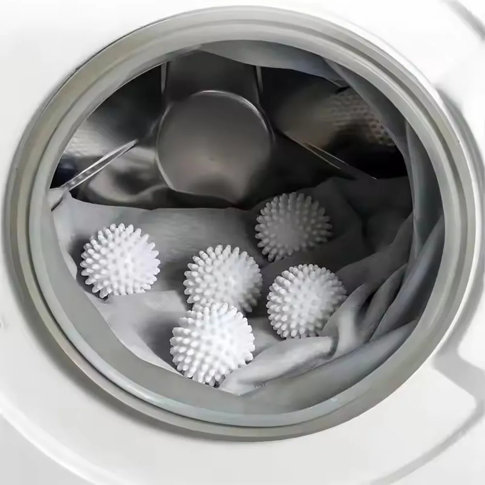 Laundry Ball 2/4/6pcs Tpr Anti Winding Laundry Ball Circular Cleaning Drum Washing Machine For Dirt Removal And Knotting Cleaning Tools