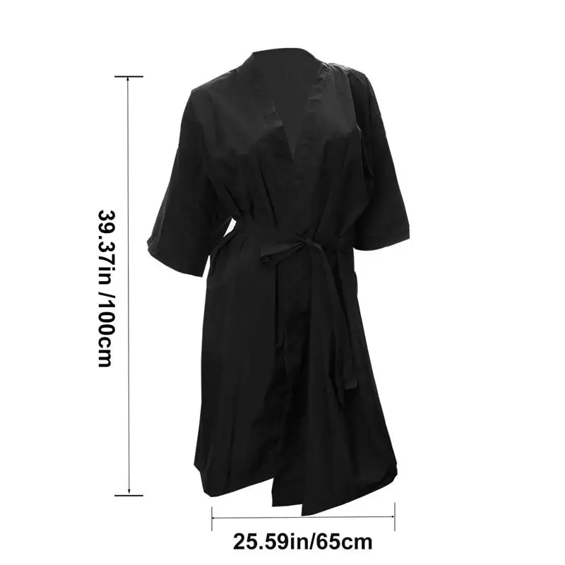 Hair Salon Smock Salon Client Gown Woman Bathrobes Hair Cutting Cape Professional Hairdressing Clothes Hairdresser Apron 6