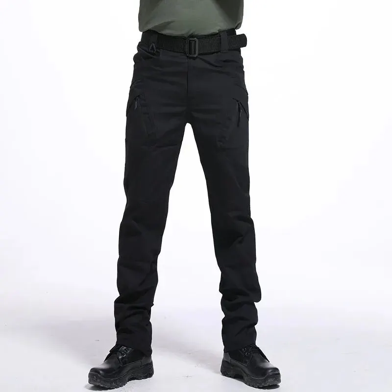Tactical Pants Men's IX9 Military Pants Wearable Work Casual Straight Four Seasons Enhanced hiking pants casual pants