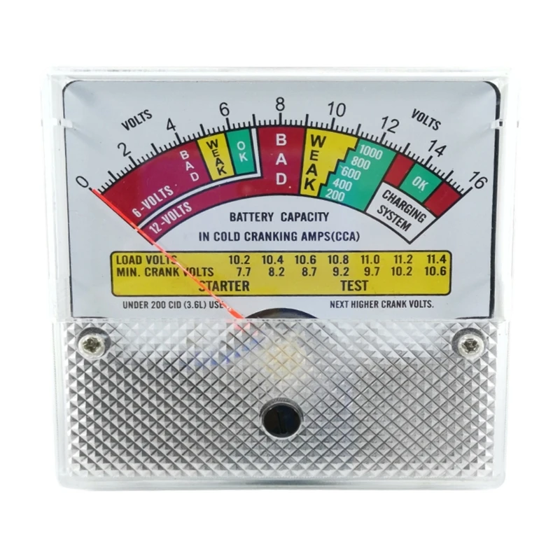 

Battery Voltmeter 6V/12V/16V Capacity Meter for Most Car Dropship
