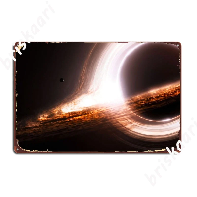 

Black Hole Metal Sign Club Party Poster Printing Club Bar Tin Sign Poster