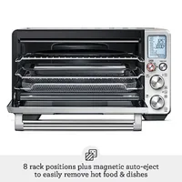 Joule Smart Oven Air Fryer Pro Countertop Oven Brushed Stainless Steel with Advanced Air Circulation and Non-Stick Interior for 5