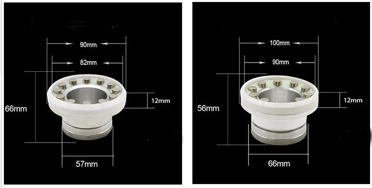 Full Set of Ceramic Knife Ring Accessories for Pad Printing Machine Ceramic Oil Cup
