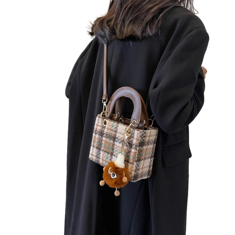 Trendy Shoulder Bag Stylish Square Handbag Fashionable Crossbody Bag with Color Collision Must have Accessory Durable