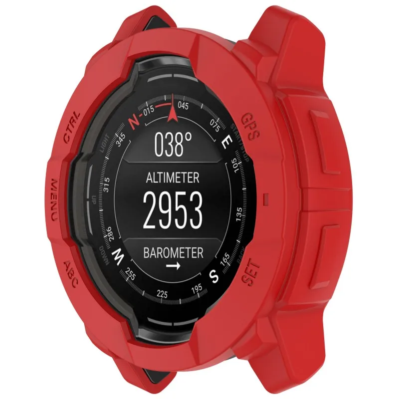 Premium Soft Silicone Smart Watch Protective Cover - Hollow Design Shell Accessory