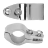 2pcs 316 Stainless Steel Boat Marine Hinged Upper Jaw Slide Hinge Hardware Fittings 20mm/22mm/25mm/30mm/32mm Jaw Slide Hardware 3