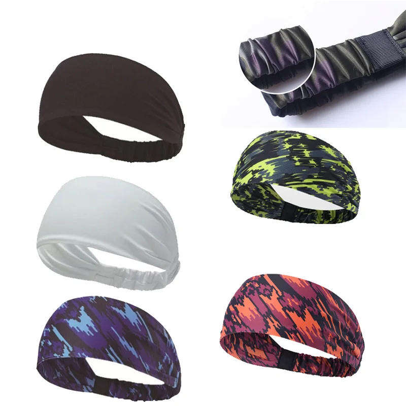 Sport Headbands Bike Cycling Running Sweatband Fitness Jogging Tennis