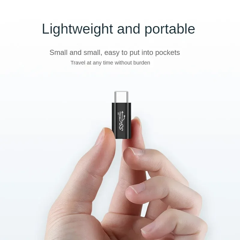 Universal USB-C Extension Adapter for Charging and Data Transfer