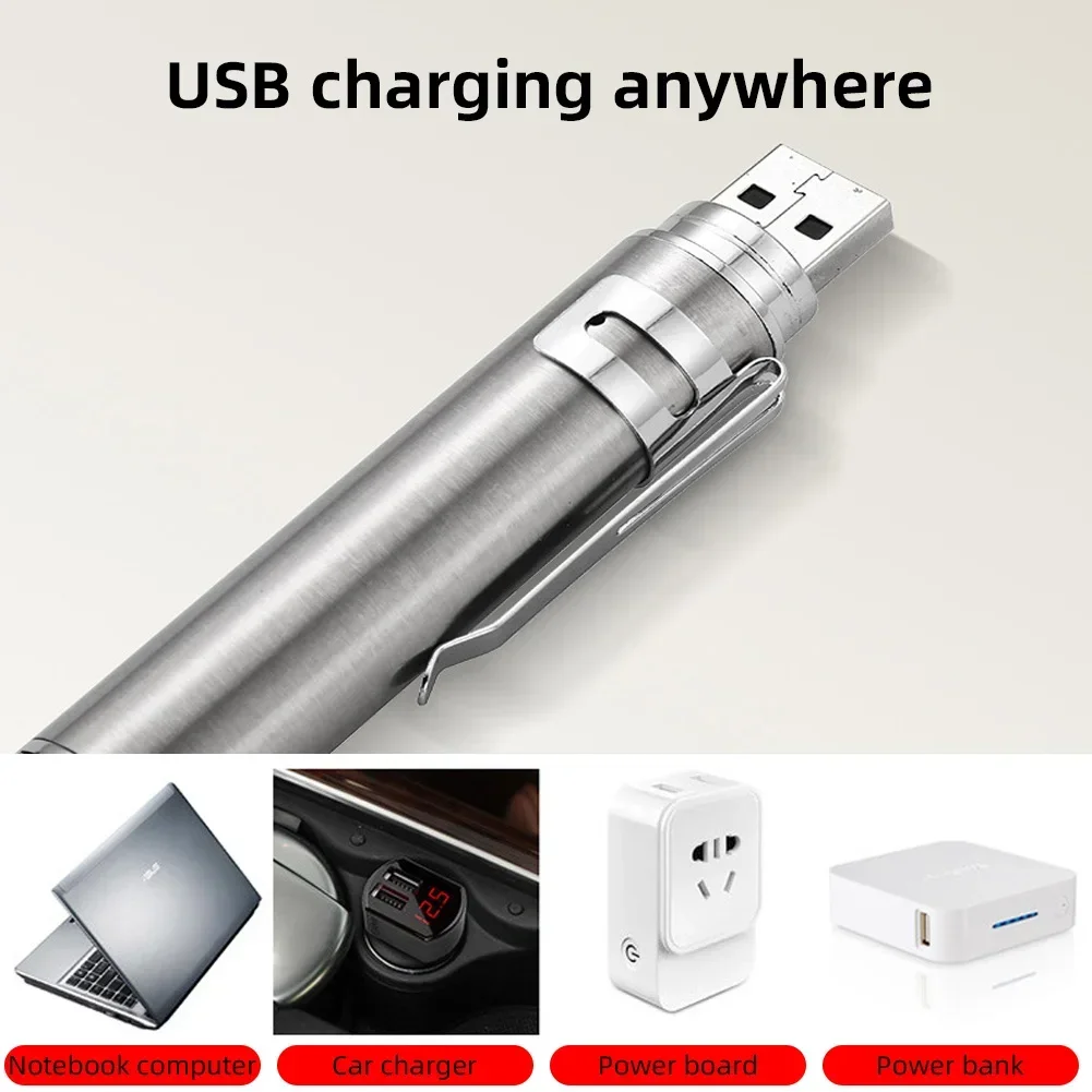 Pointers USB Rechargeable 3-in-1 Flashlight Infrared Multifunctional Built-in Battery Detector Lighting Pet Cat
