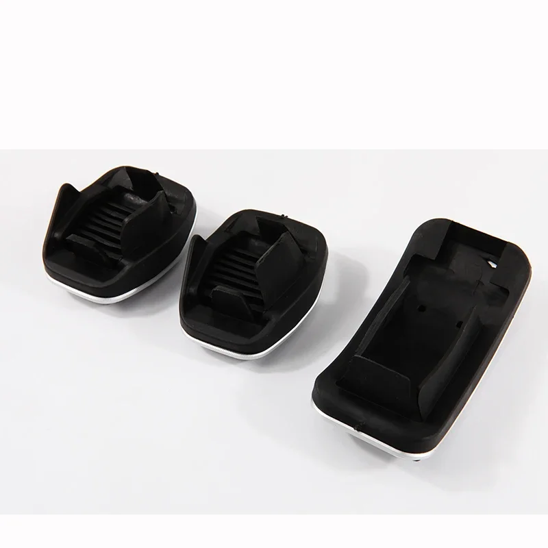 Car Accessories Footrest Clutch Brake Gas Accelerator Pedal Pad for VOLVO S40 V40 C30 MT Aluminum alloy