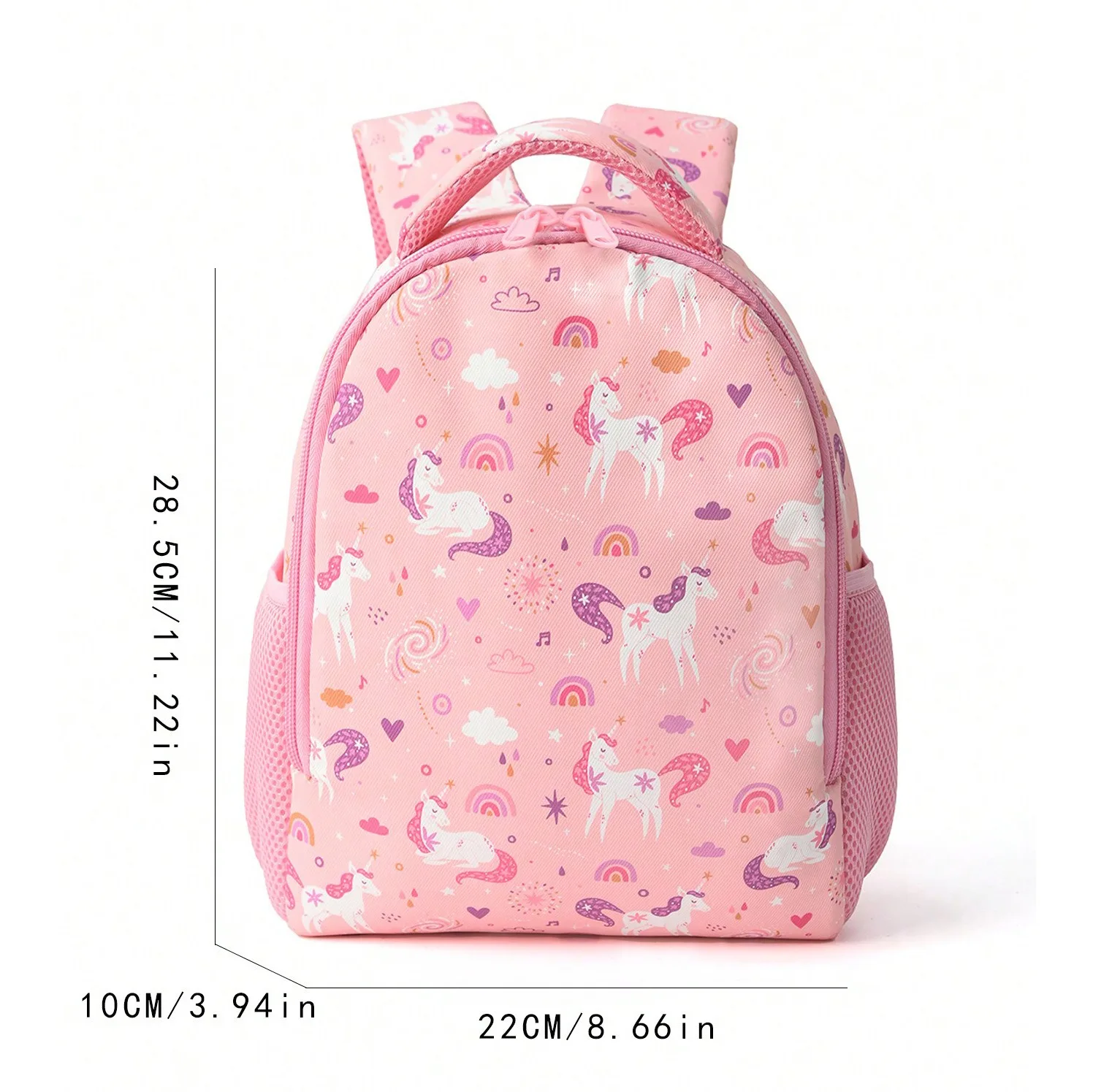 Feihong Cross-border Children's Backpack Primary School Student Rainbow School Bag Children's Backpack Travel Lightweight Casual 1