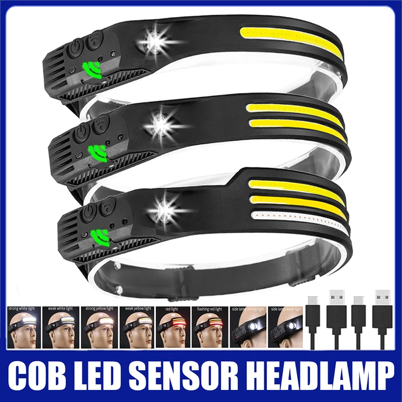 Rechargeable Headlamp High Brightness Head Torch