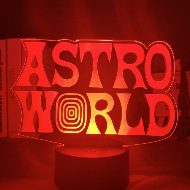 ASTRO WORLD 3D LED LAMP