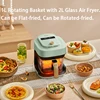 Petrus Air fryer Large Capacity  Transparent Visibility Rotating Basket  No-flip Cooking Multiple Functions  Smart Menu  PE7720 4