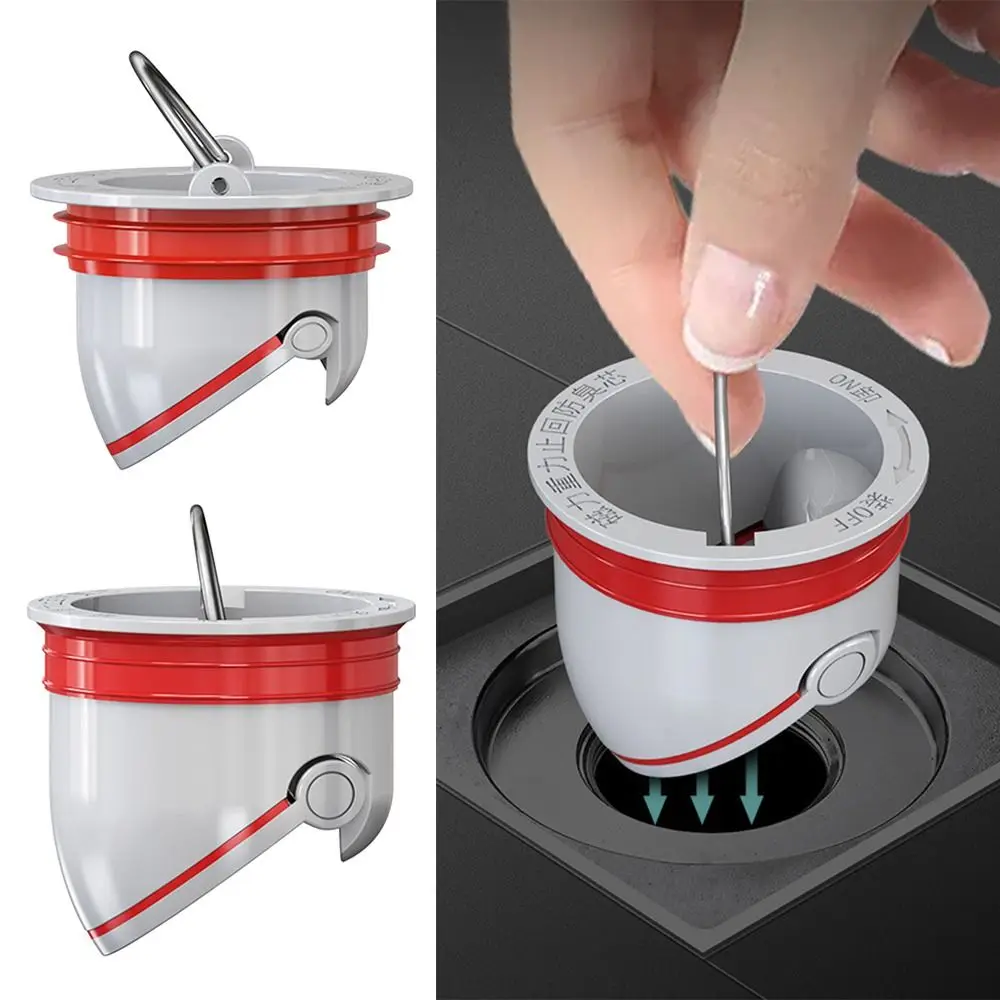 Scarico per pavimento doccia – nucleo di scarico antiodore, tappo di scarico antiodore, facile da installare, valvola di scarico anti-odore, scarico del pavimento in acciaio inox, scarico 'acqua