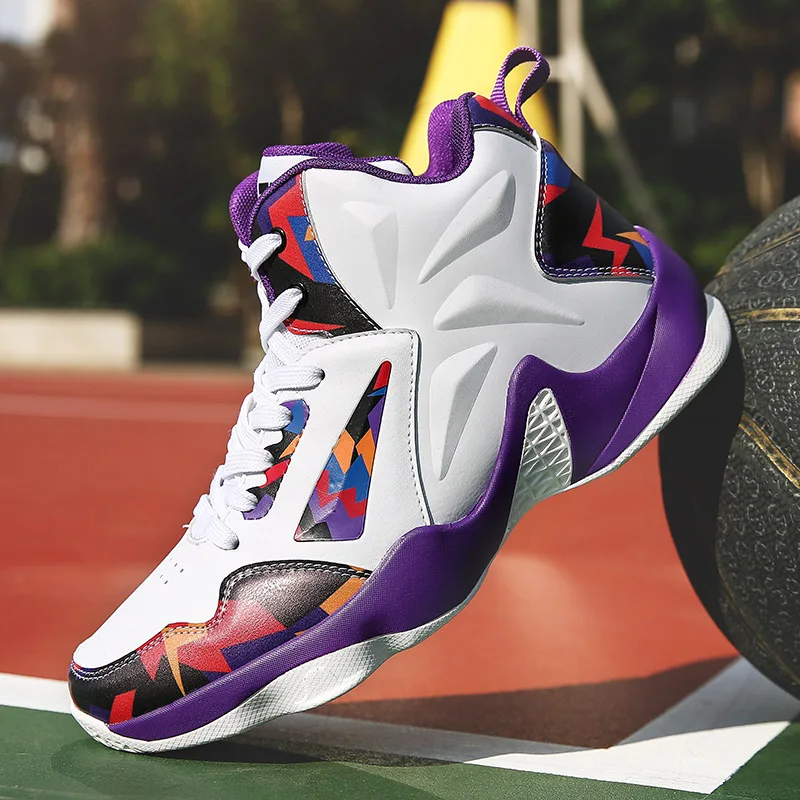 2022 New Men Basketball Shoes Women Light Basketball Sneakers Nonslip