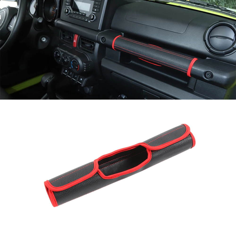 

Для Suzuki Jimny 2019 2020 2021 2022 2023 Co-pilot, оболочка для руля, ручной тормоз, оболочка, кожаный аксессуар для автомобиля