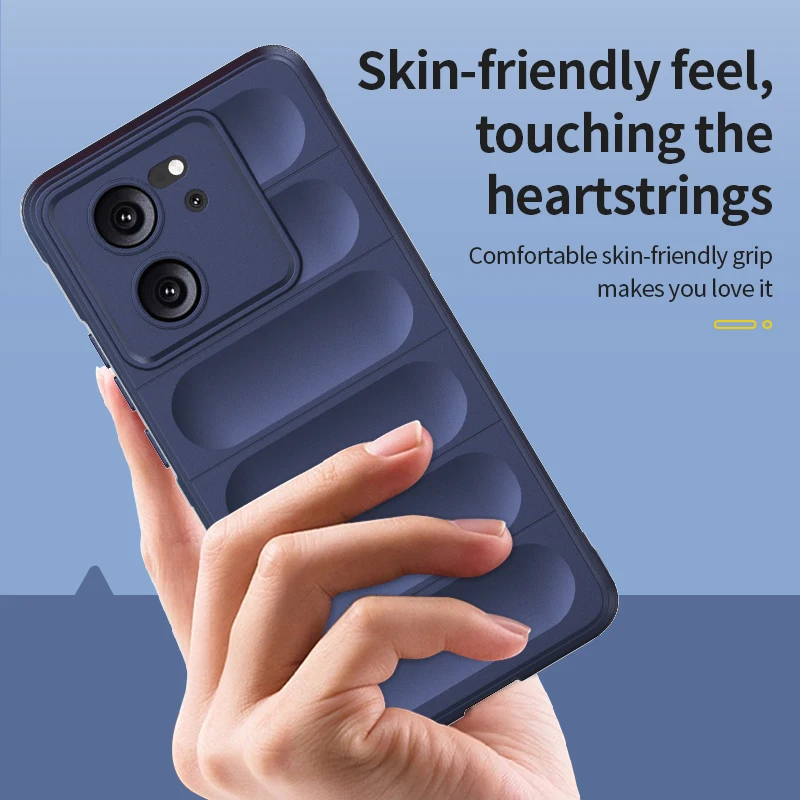 Shockproof Case For Xiaomi 11T 12T 13T 13 Lite Redmi 12 K60 Ultra POCO F5 X5 M5 C65 M6 Pro 5G Liquid Silicone Back Cover_voghion.com