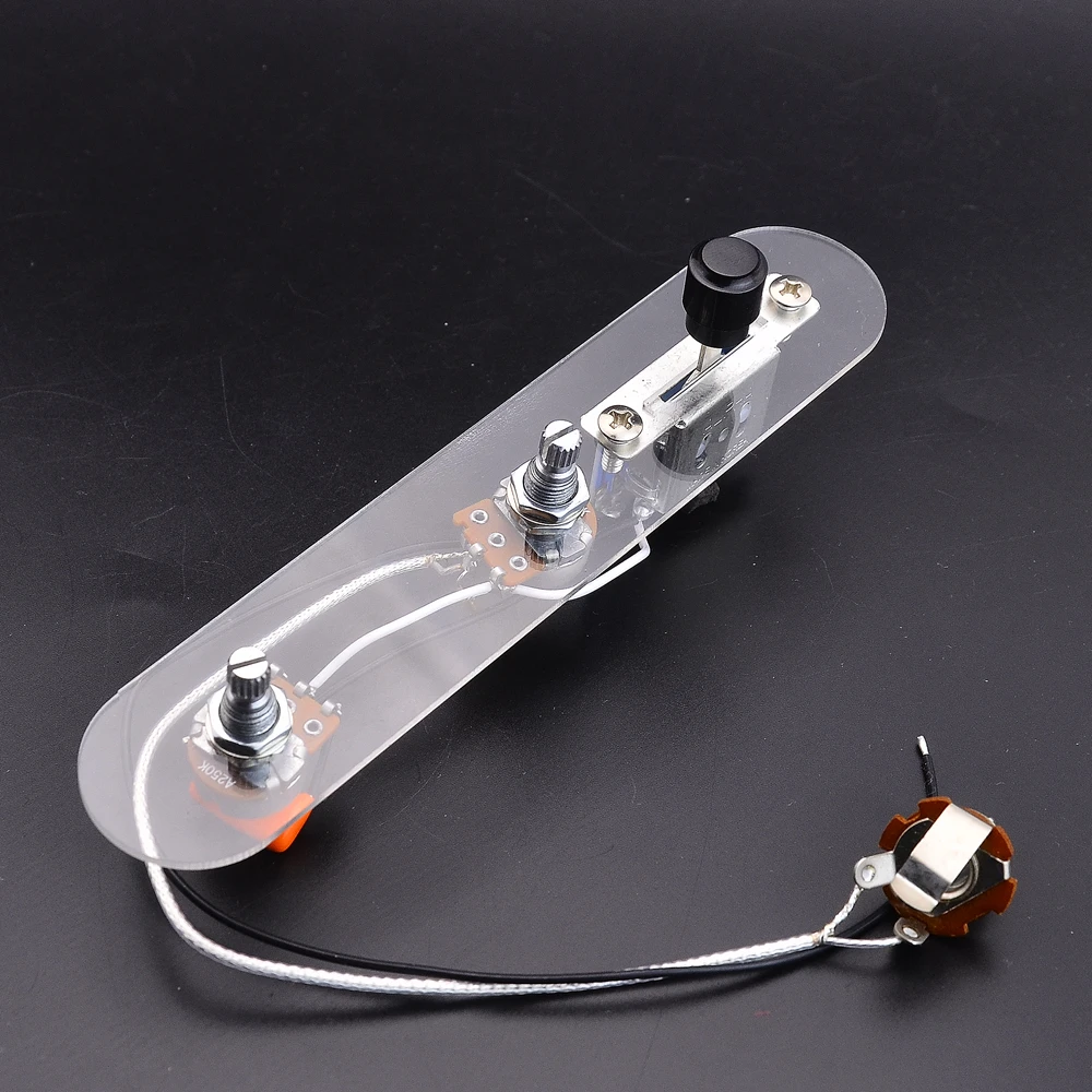 TL Electric Guitar Wiring Harness ( 2x 250K Pots + 3-Way Switch + Jack )