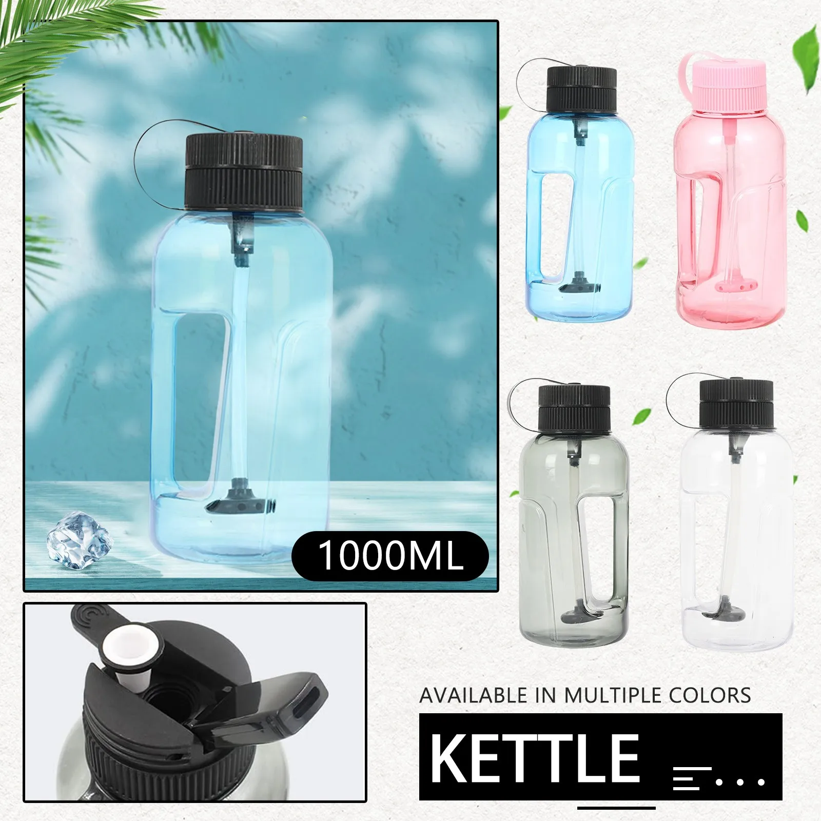 Travel Water Bottle Bong, Portable Waterpipe