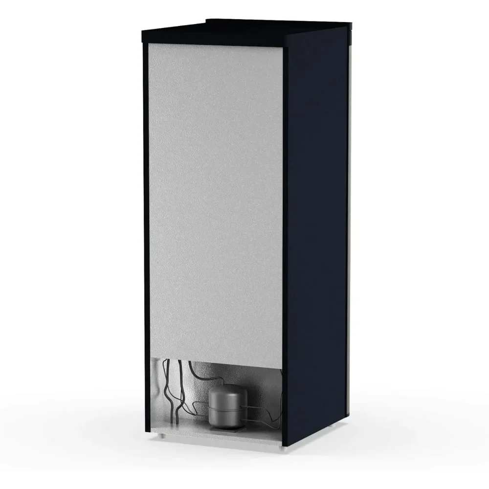 AMZ Upright Freezer 6.5 cu ft Stainless Platinum Design Series, Silver Product Dimensions 21"D x 23"W x 56"H 3