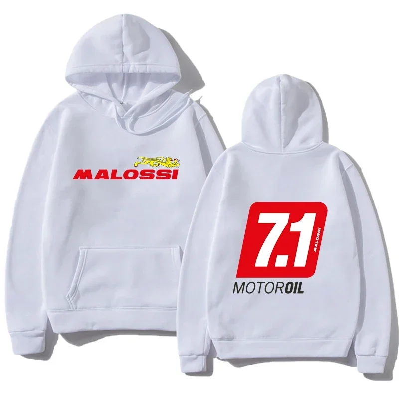 Malossi Theme Hoodie Men Women Sweatshirt Print Unisex Streetwear Hip Hop Style Autumn Winter Fashion Hip Hop Tops Clothes Male 2