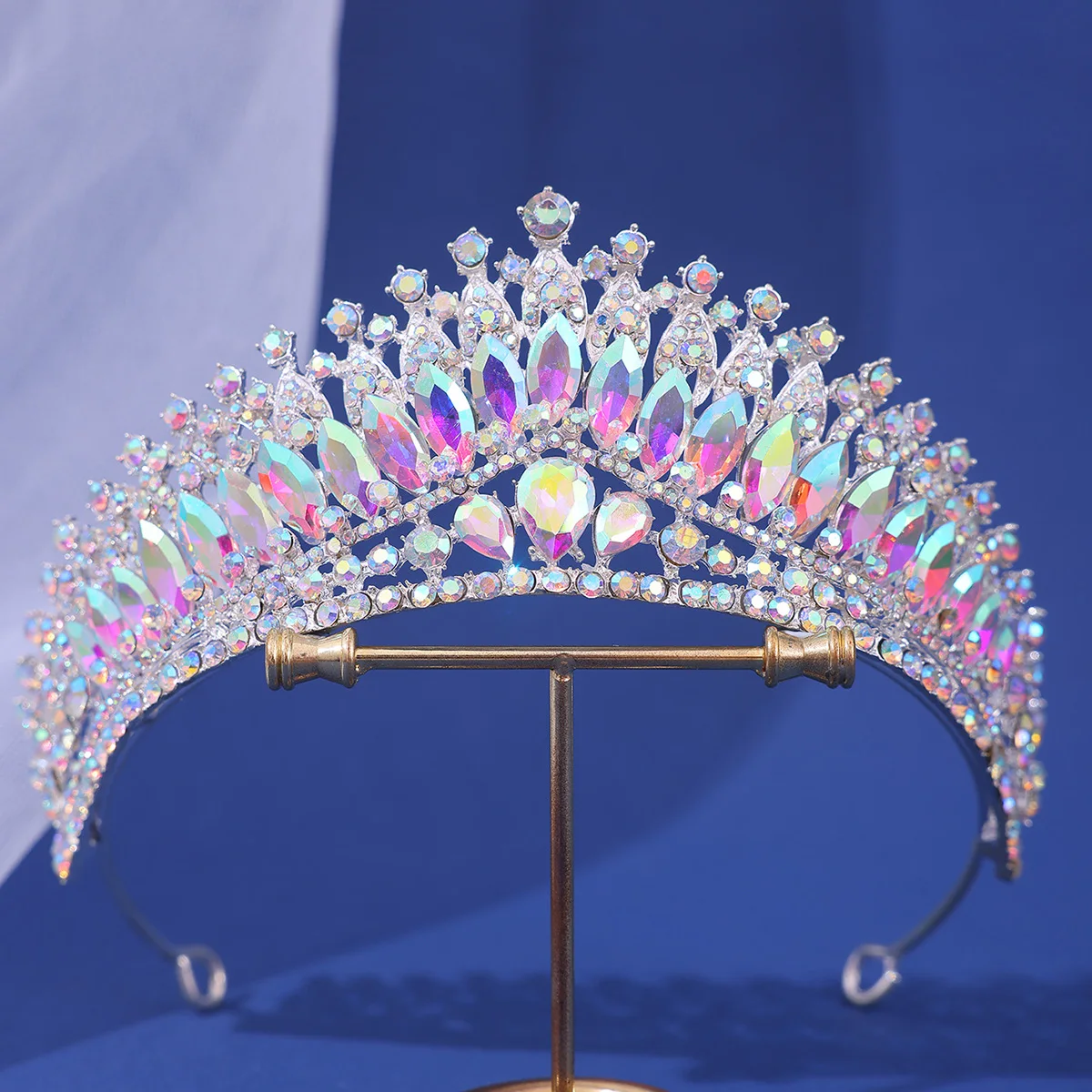 Bridal Crown Headwear Baroque Vintage Princess Queen Crystal Tiara For Women Wedding Crown Hair Dress Accessories Jewelry