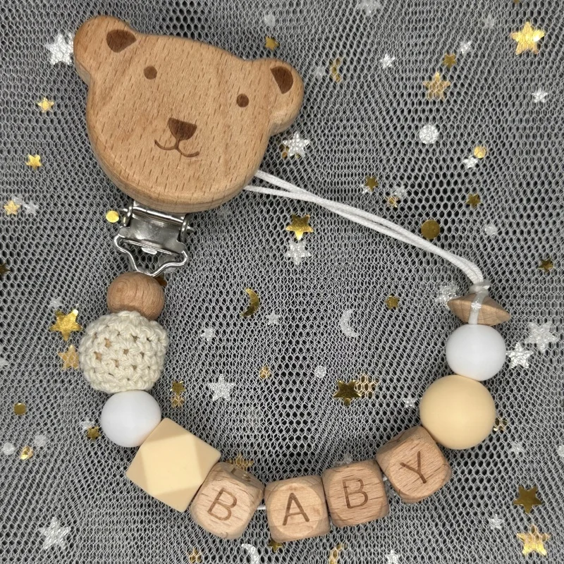 custom pacifier clip