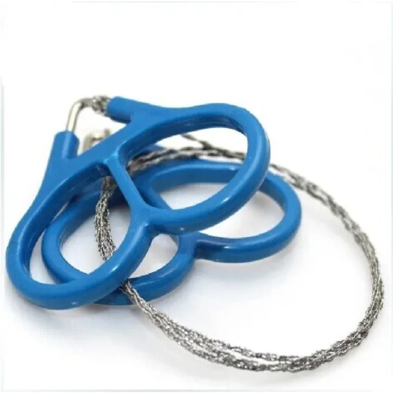 Saw Wire EDC Emergency Survival Gear Travel Camping Hiking Climbing Survival Tool Kit Outdoor Plastic Steel Ring Scroll