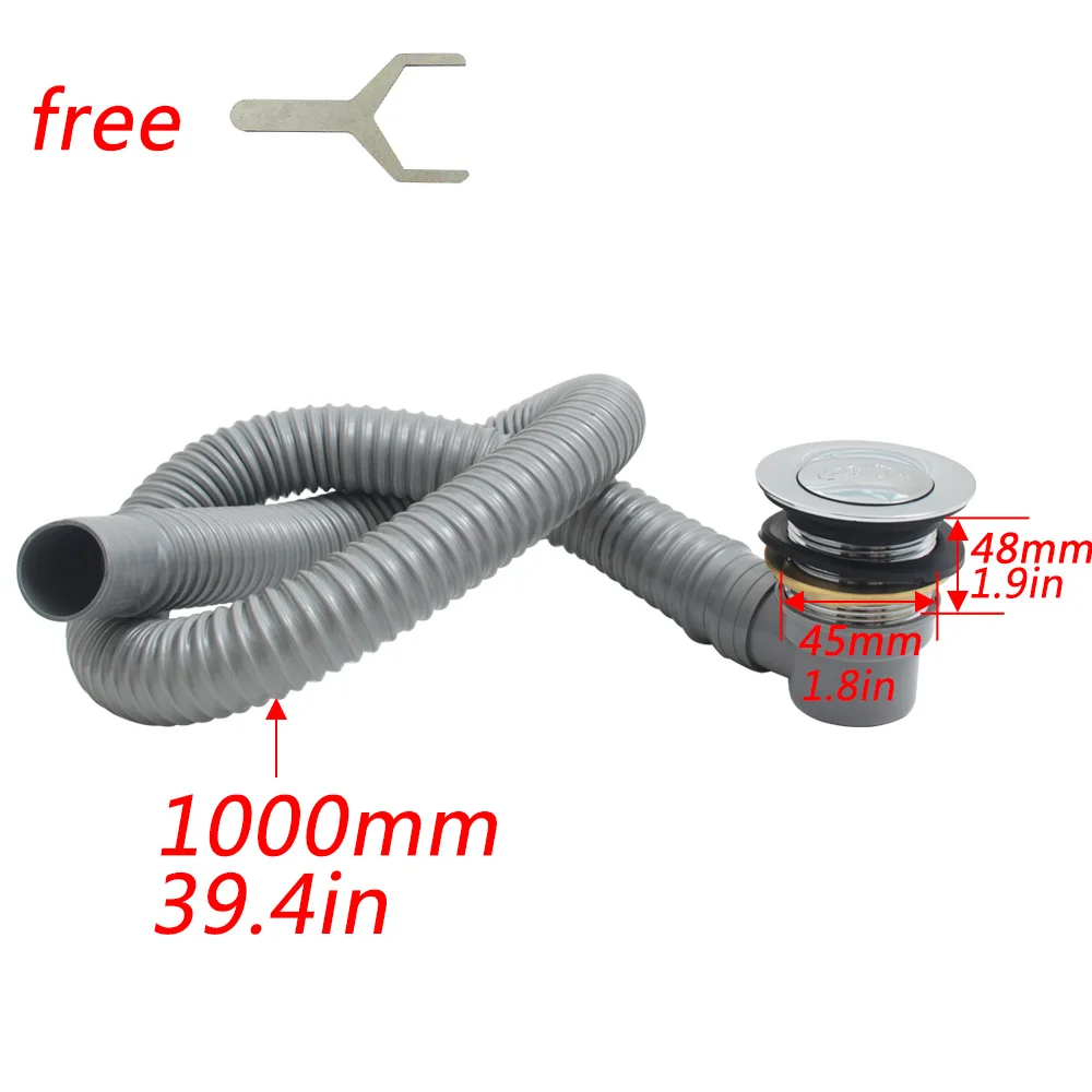 Bathtub Drain Plug Shower Panel Cabin Accessories Bathroom Valve Trap