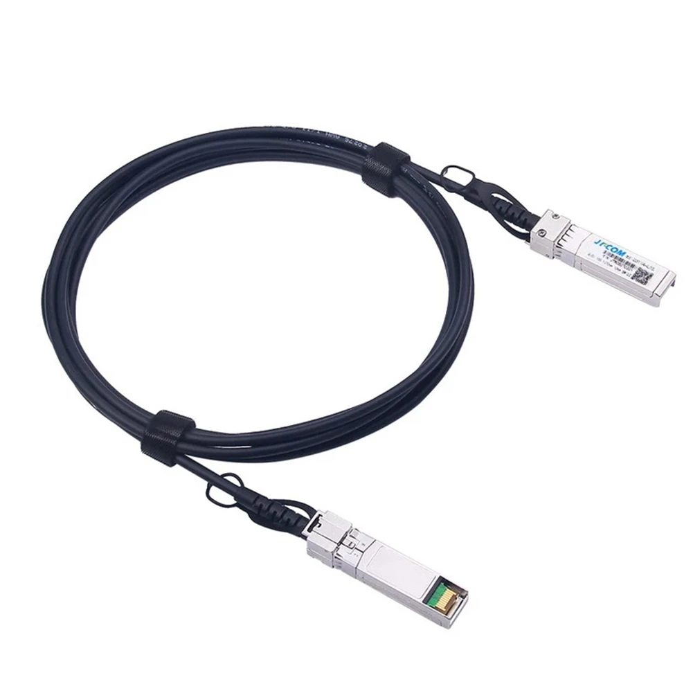 JT-COM 10Gb SFP + DAC Twinax Cable Passive for SFP-H10GB-CU2M Ubiquiti Intel mikrotik Netgear D-Link 3meters | Компьютеры и офис