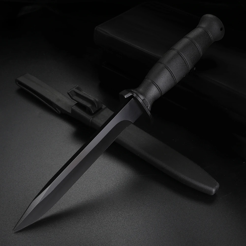 

XUAN FENG Outdoor fixed blade knife, high hardness jungle tool knife, wilderness survival camp self-defense hunting knife