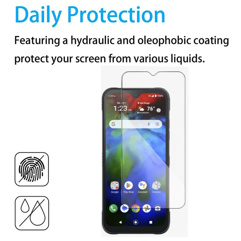2/3Pcs Screen Protector for Kyocera DuraSport 5G Tempered Glass Film for Kyocera DuraSport 5G Cover Front Film